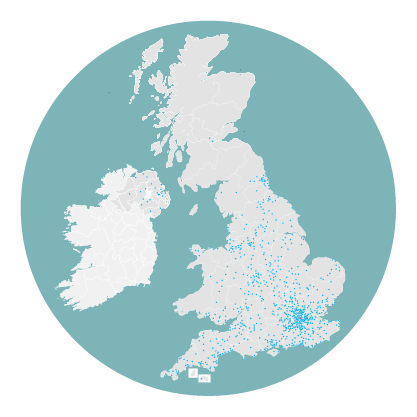 Local, regional and national connected network